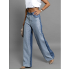 97029 5 modre trpytive siroke wide leg dziny feros s kaminky