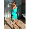 98193 1 mentolove oversize elegantni saty grandie