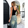 Černé basic stahující elastické body NOLITEL (Veľkosť L/XL)