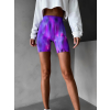 Fialové push up elastické kraťasy LITERALIT