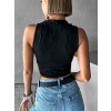 Černý elegantní korzet top DRAGAN (Veľkosť M/L)