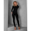 Čierny dlhý overal AYBEN s dlhým rukávom