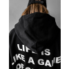 Unisex Mikina Castling - black (Veľkosť M)