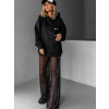 Unisex Mikina Castling - black (Veľkosť M)
