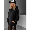 Unisex Mikina Castling - black (Veľkosť M)