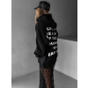 Unisex Mikina Castling - black (Veľkosť M)