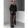Unisex Mikina Castling - black (Veľkosť M)