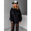 Unisex Mikina Castling - black (Veľkosť M)