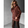 Unisex Mikina Chest - mocha (Veľkosť M)