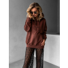 Unisex Mikina Chest - mocha (Veľkosť M)