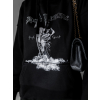 Unisex Mikina Statue - black (Veľkosť M)