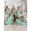 101286 1 svetle zelene plisovane dlouhe saty sunlove pro druzicky