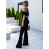 Čierny dlhý spoločenský overal ALDABERTA