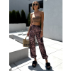 Leopardie cargo nohavice BENSON