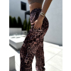 Leopardie cargo nohavice BENSON