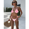 Růžové dvojdílné plavky bikiny KADELON na zavazování (Veľkosť M/L)
