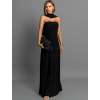 Čierne variabilné dlhé šaty HAARLEN