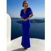 104556 1 kralovsky modre elegantni saty invance s vystrihem