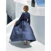 104673 9 petrolejove dlouhe satenove saty woman s rozparkem
