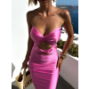 105105 3 ruzove elegantni saty mikale s prustrihy
