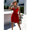 Červené krátke šaty BROXTON