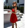 Červené krátke šaty BROXTON
