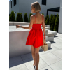 Červené krátke šaty BROXTON