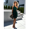 Smaragdové krátke šaty VIZMA