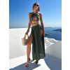 106191 4 khaki elegantni muselinovy komplet solan