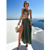 106191 6 khaki elegantni muselinovy komplet solan