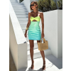 106509 zelene flitrovane mini saty askold s brozi
