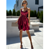 Bordo elegantné šaty SIMELA