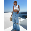 Dámske džínsy Immoral - blue