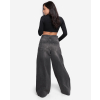 Dámské džíny Mega - light grey (Veľkosť 34 (XS))