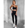 Čierny športový set legíny a top SANGHO