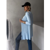 Světle modrý cardigan RANELLI (Veľkosť ONESIZE)