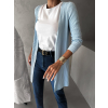 Světle modrý cardigan RANELLI (Veľkosť ONESIZE)