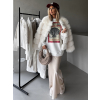 110149 2 kremovy kratky faux fur kozesinovy kabatek evita