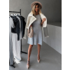 Šedé áčkové džersejové šaty INGEBOR