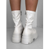 Krémové kotníkové boots boty STRONGIES (Veľkosť 36)