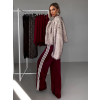 Béžový krátký faux fur kožíšek HILDAR (Veľkosť M/L)
