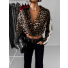 Leopardí oversize blúzka IBOLYA