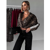 Leopardí oversize blúzka IBOLYA
