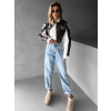 112579 4 hneda kratka kozenkova biker moto bunda candida