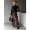 Leopardia dlhá tylová sukňa SILUETT