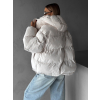 113128 1 kremova zimni prosivana oversize bunda rizpah
