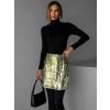 115506 zlata flitrovana mini sukne herman