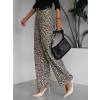 Leopardie široké barrel džínsy NESTA