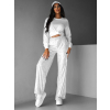Bílé basic oversize triko CENKA (Veľkosť ONESIZE)