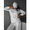 Bílé basic oversize triko CENKA (Veľkosť ONESIZE)